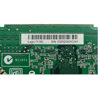 NVIDIA Quadro FX 580 PCIe x16 Graphics Card 2x DisplayPort DVI