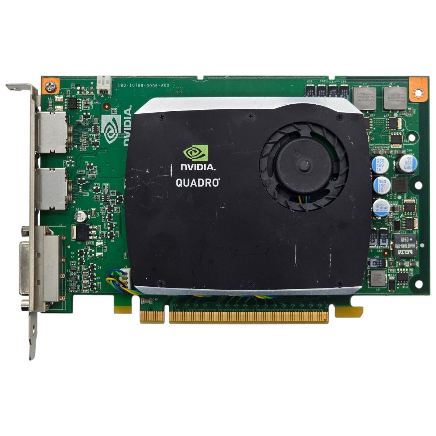 NVIDIA Quadro FX 580 PCIe x16 Graphics Card 2x DisplayPort DVI