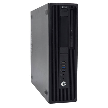 Bundle Monitor and HP SFF Z240 | i3 | Win 11 | 16 GB | 1 TB SSD | Wi-Fi