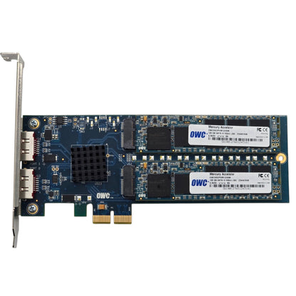 OWC Mercury Accelsior E2 240GB PCI Express SSD Card 2x 120GB eSATA
