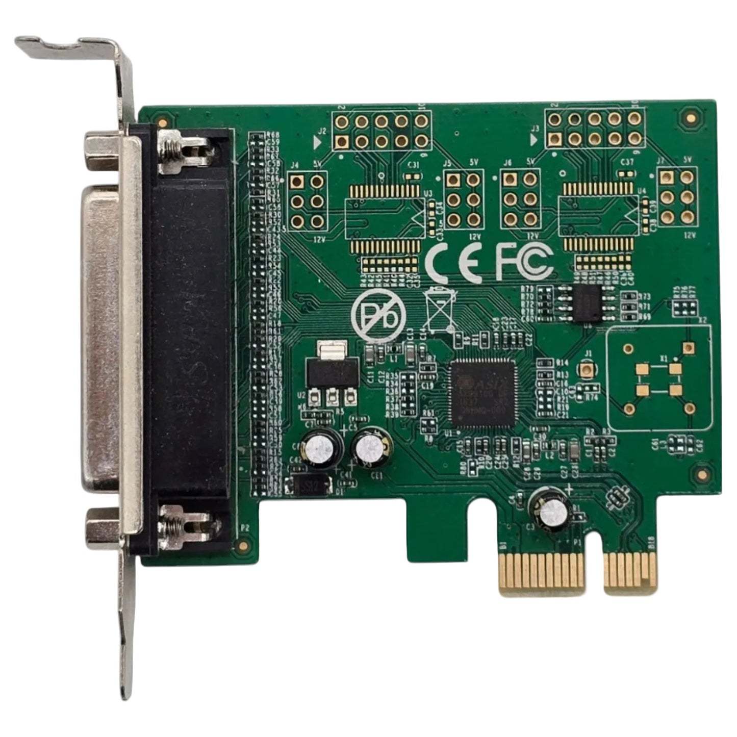 PCI Express x1 Serial Port DB25 Expansion Card Adapter SI-PEX10011
