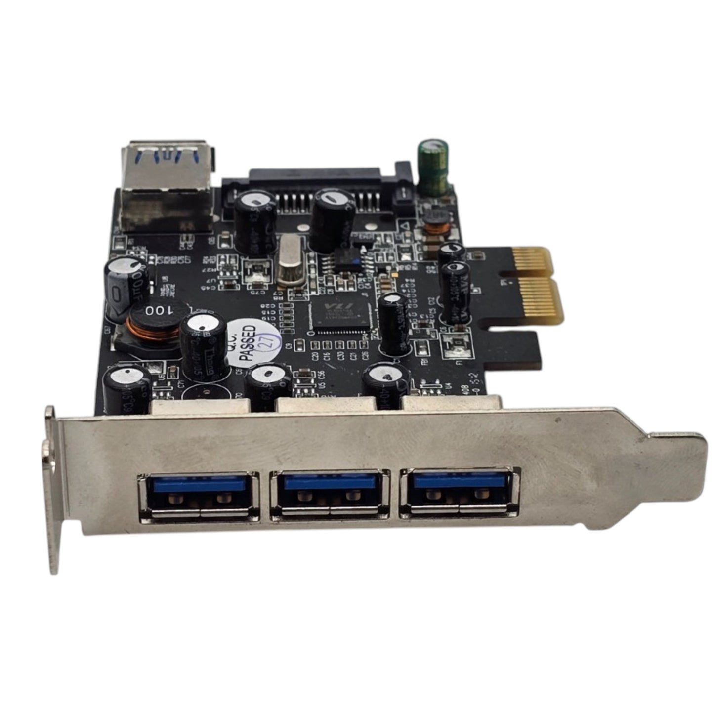 StarTech PEXUSB3S42 PCIe x1 USB 3.0 Card 4-Port 3 External 1 Internal SATA Power