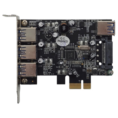 StarTech PEXUSB3S42 PCIe x1 USB 3.0 Card 4-Port 3 External 1 Internal SATA Power
