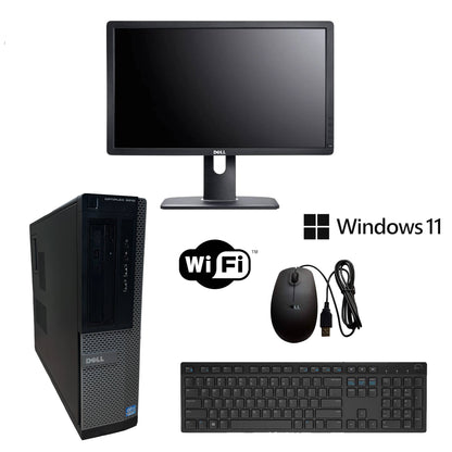 Bundle Monitor and Dell OptiPlex DT | i5 | Win 11 | 16 GB | 1 TB SSD | Wi-Fi