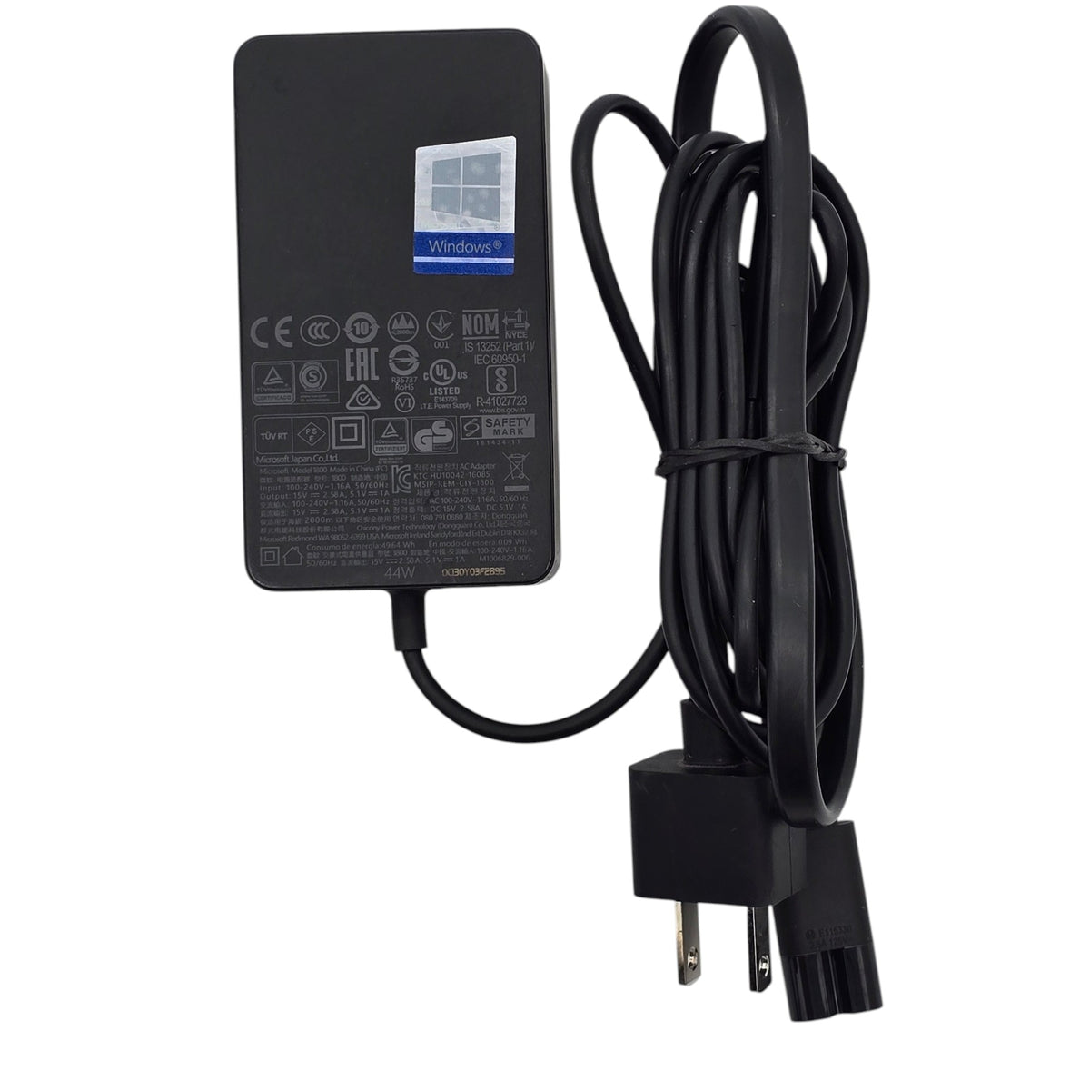 Genuine Microsoft Surface 44W AC Adapter 1800 Power Supply w/ USB Port & Cord