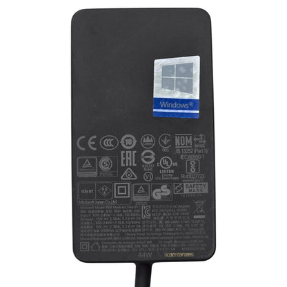 Genuine Microsoft Surface 44W AC Adapter 1800 Power Supply w/ USB Port & Cord