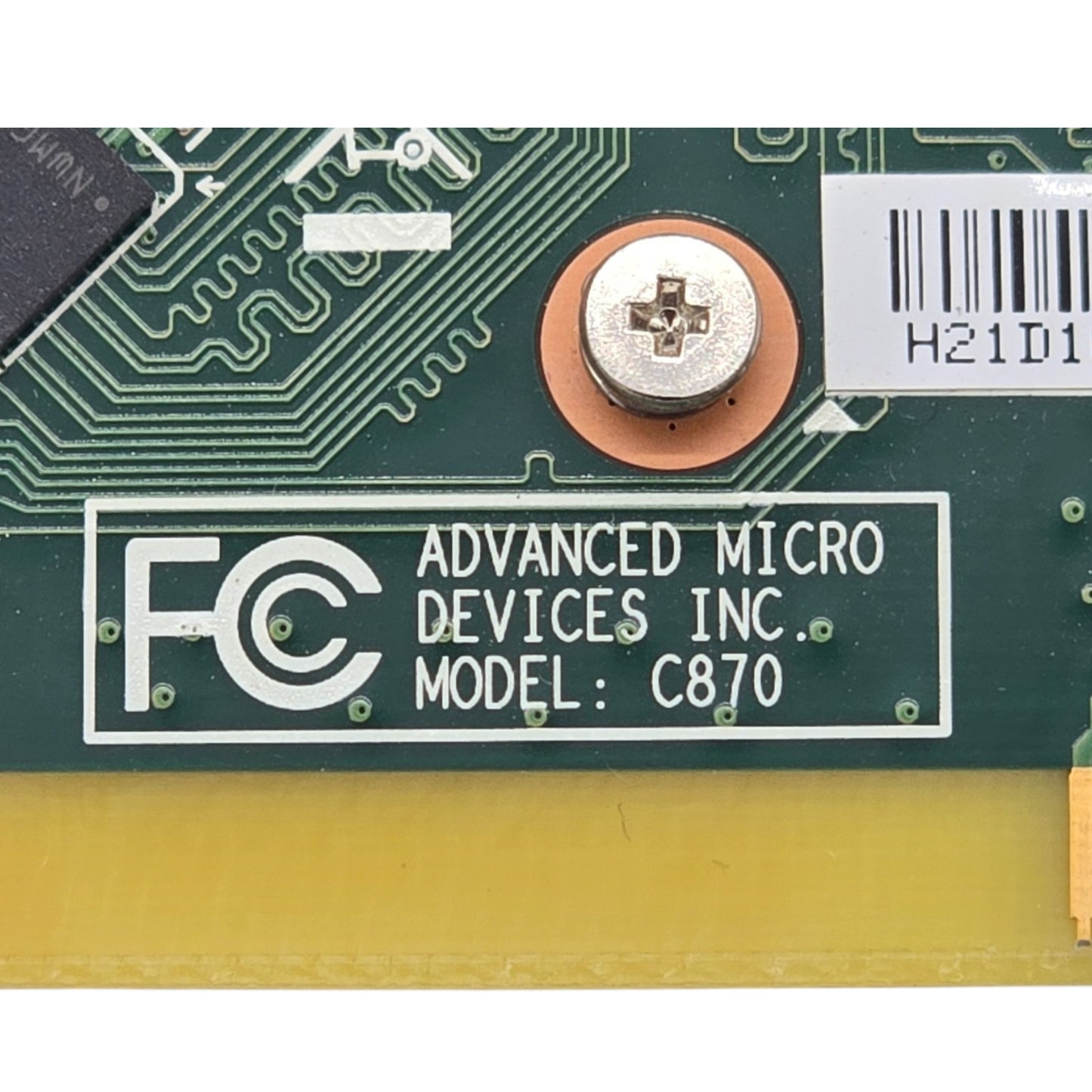 AMD Radeon C870 Low Profile PCI Express x16 Graphics Card DisplayPort DVI