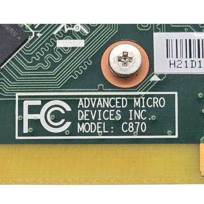 AMD Radeon C870 Low Profile PCI Express x16 Graphics Card DisplayPort DVI