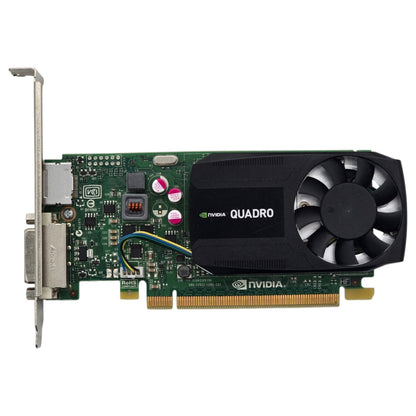 NVIDIA Quadro K620 P2012 2GB DDR3 PCIe x16 Graphics Card DVI-I DisplayPort