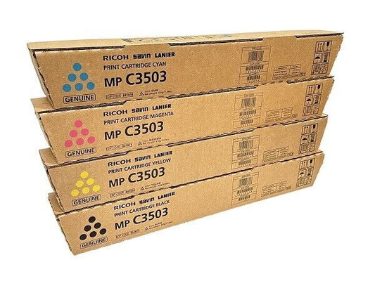 Genuine Ricoh Savin Lanier Toner MP C3503Y (Yellow)