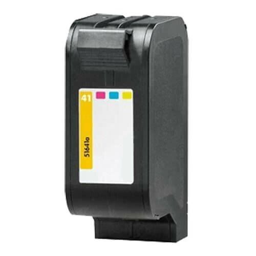 HP 51641A Tri-Color Ink Cartridge - Genuine OEM (SEALED package of 4)